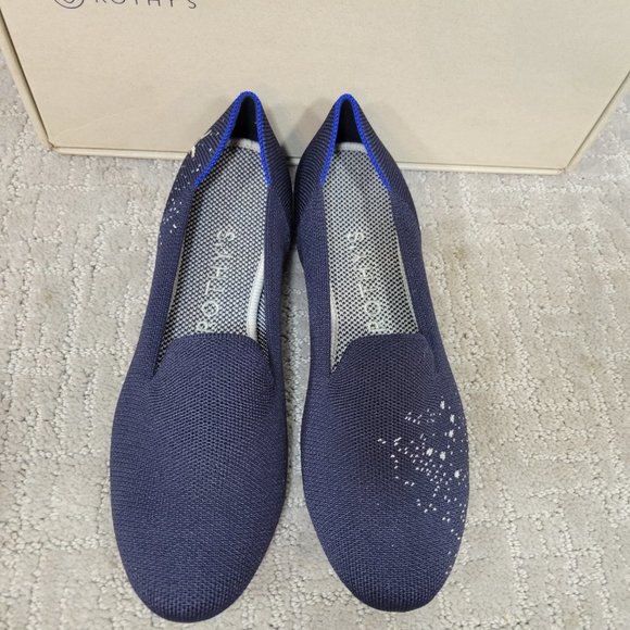 Rothy's The Loafer Women's Size US 7.5 The Pisces Loafer Slip On Flats Shoes NEW - Picture 2 of 12